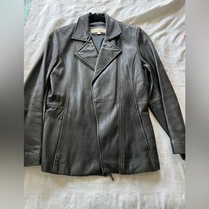 Liz Claiborne leather jacket size medium